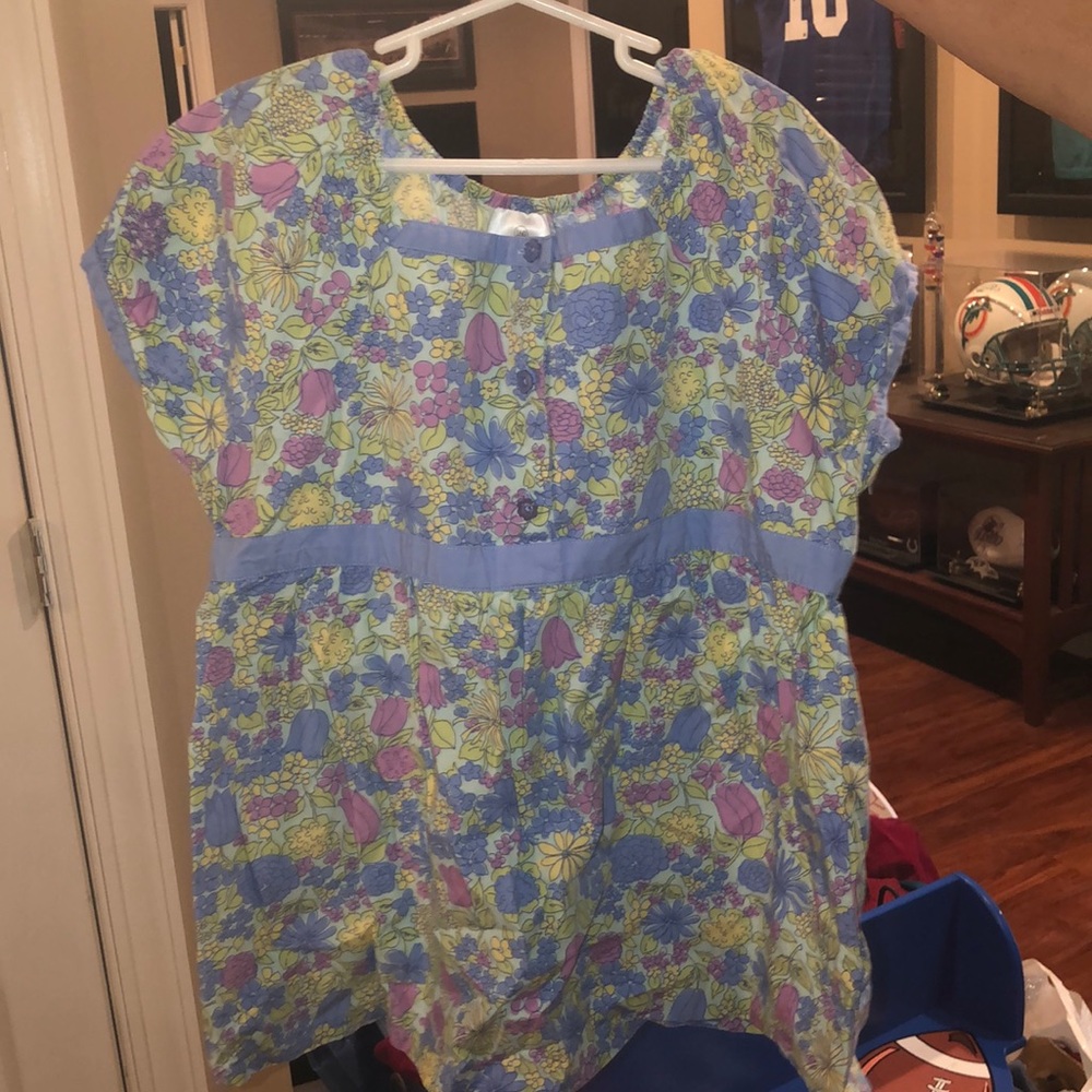 Hanna Anderson Girls Smock Top